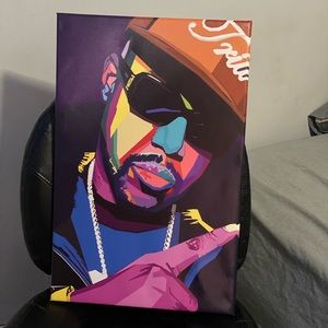 Pimp C canvas print